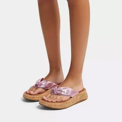 Women's , F-Mode Twist Flatform Thong Sandal|FitFlop Clearance
