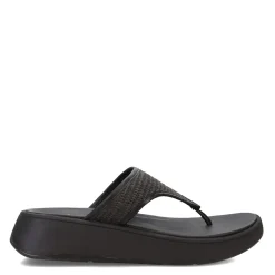 Women's , F-Mode Woven Flatform Toe Post Sandal|FitFlop New