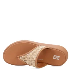 Women's , F-Mode Woven Flatform Toe Post Sandal|FitFlop Discount