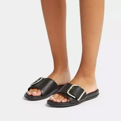 Women's , Gracie Maxi Buckle Slide|FitFlop Best