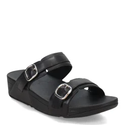 Women's , Lulu Adjustable Buckle Slide Sandal|FitFlop Clearance