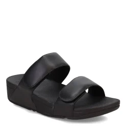 Women's , Lulu Adjustable Strap Slide Sandal|FitFlop Outlet