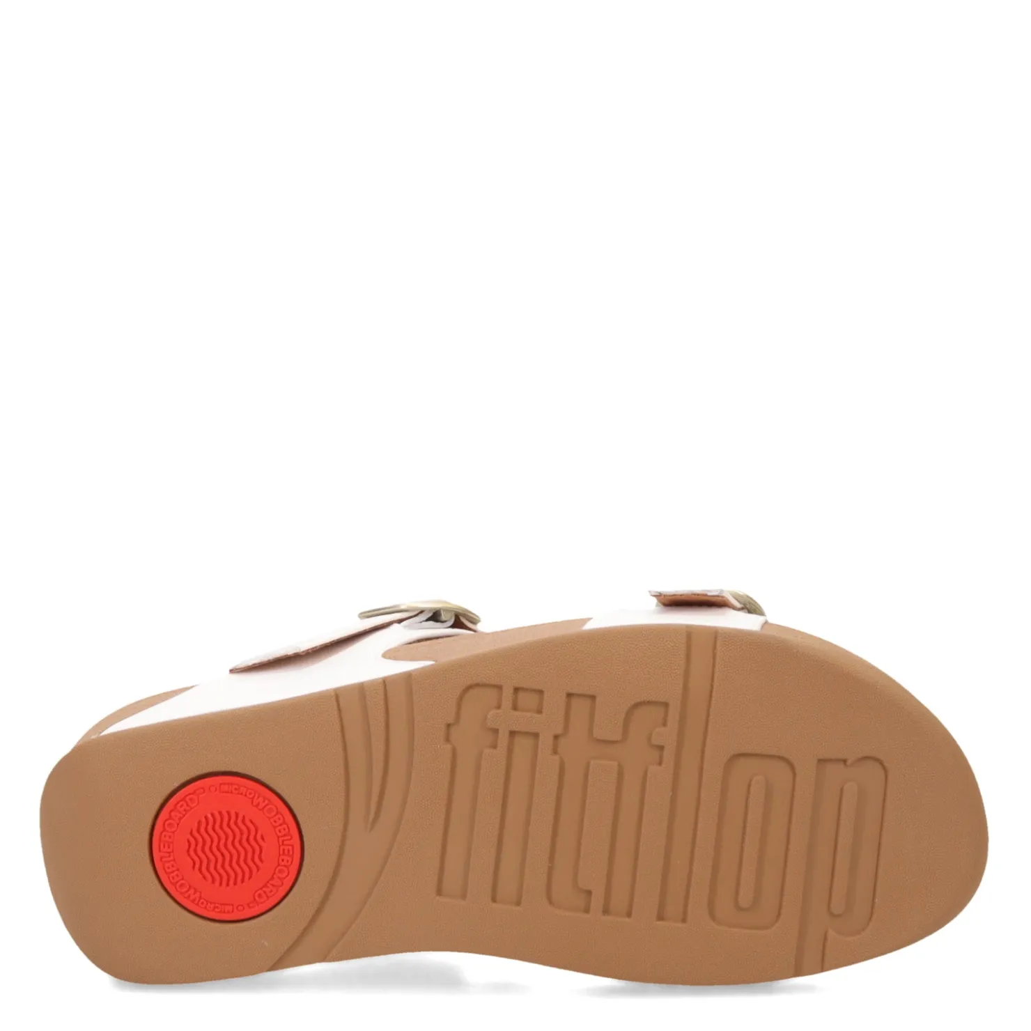 Wedges*FitFlop Women's , Lulu Adjustable Buckle Slide Sandal Urban White