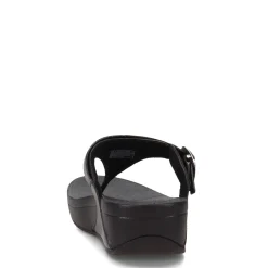 Flip Flops*FitFlop Women's , Lulu Adjustable Thong Sandal Black