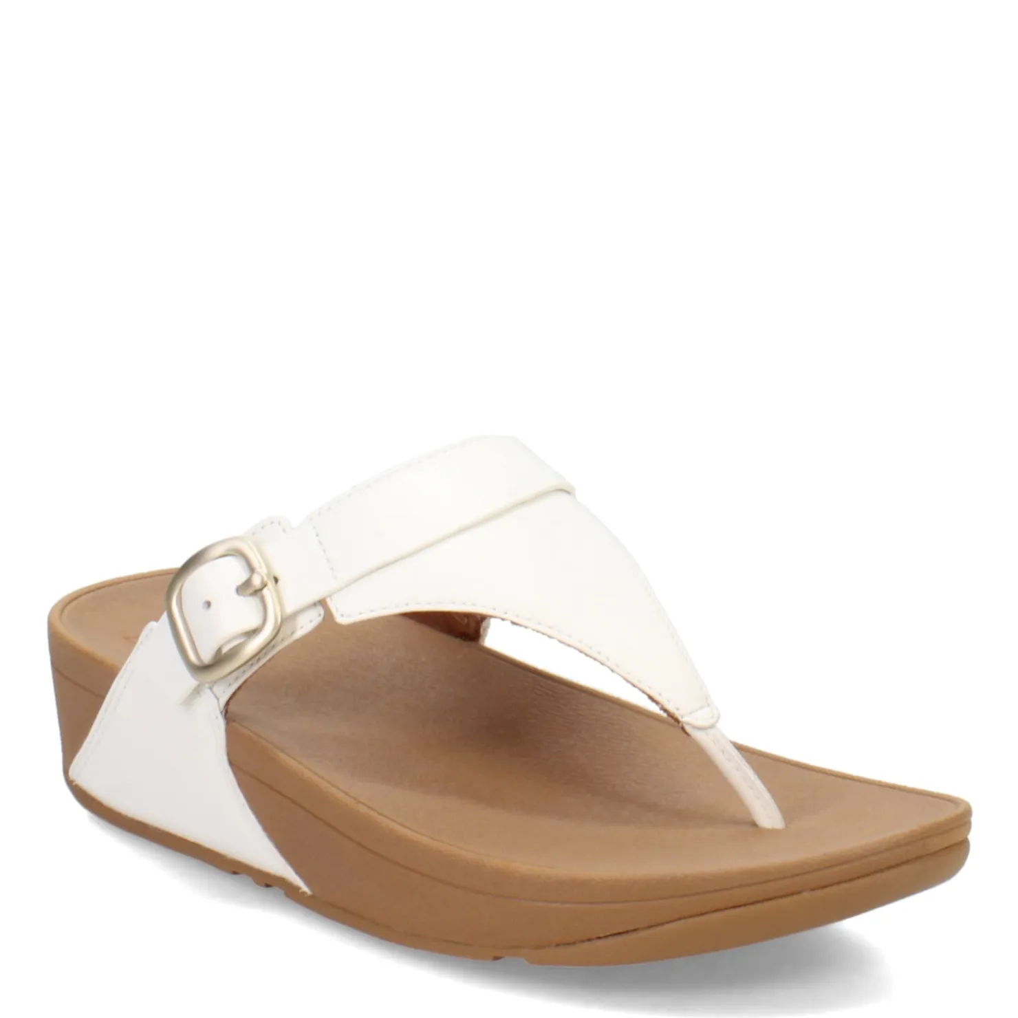 Wedges*FitFlop Women's , Lulu Adjustable Thong Sandal Urban White