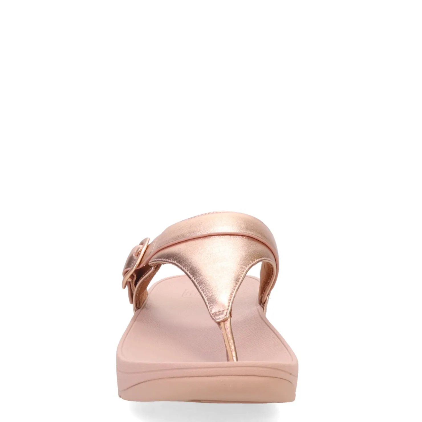Wedges*FitFlop Women's , Lulu Adjustable Thong Sandal Rose Gold