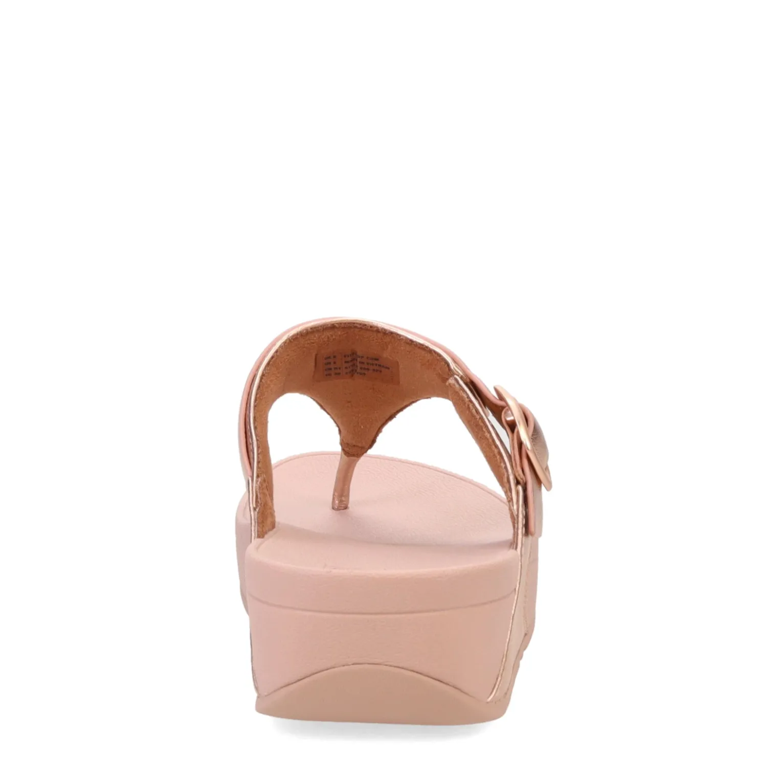 Wedges*FitFlop Women's , Lulu Adjustable Thong Sandal Rose Gold