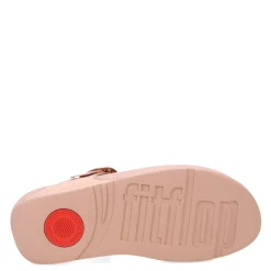 Wedges*FitFlop Women's , Lulu Adjustable Thong Sandal Rose Gold