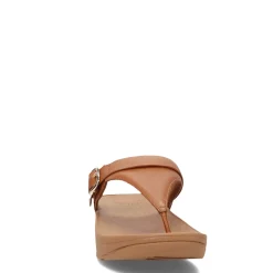 Flip Flops*FitFlop Women's , Lulu Adjustable Thong Sandal Light Tan