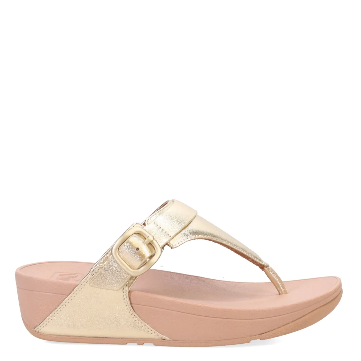Wedges*FitFlop Women's , Lulu Adjustable Thong Sandal Platinum