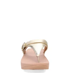 Wedges*FitFlop Women's , Lulu Adjustable Thong Sandal Platinum