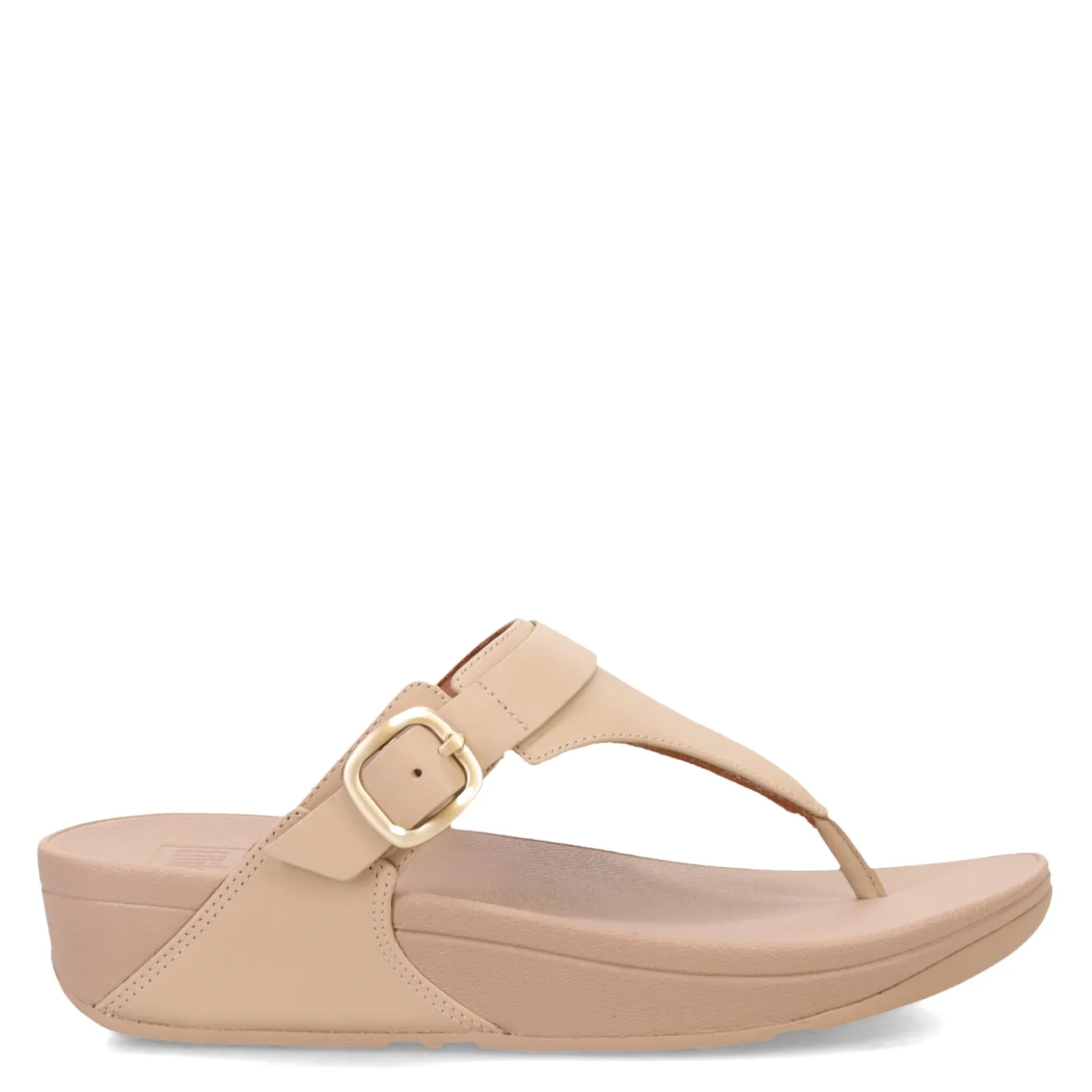 Wedges*FitFlop Women's , Lulu Adjustable Thong Sandal Latte Beige