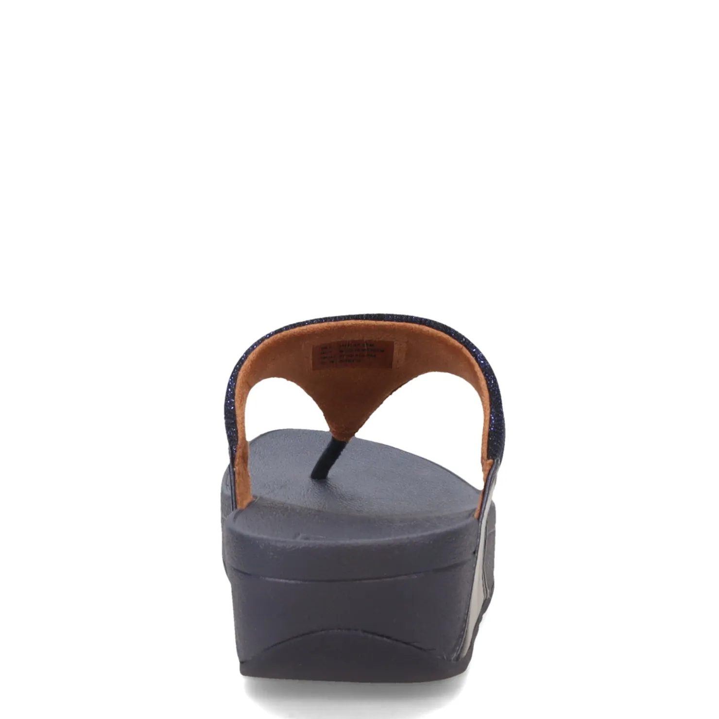 Wedges*FitFlop Women's , Lulu Glitz Thong Sandal Midnight Navy