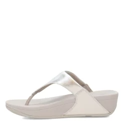 Flip Flops*FitFlop Women's , Lulu Thong Sandal Silver