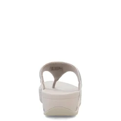 Flip Flops*FitFlop Women's , Lulu Thong Sandal Silver
