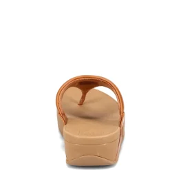 Footbed Sandals*FitFlop Women's , Lulu Thong Sandal Light Tan
