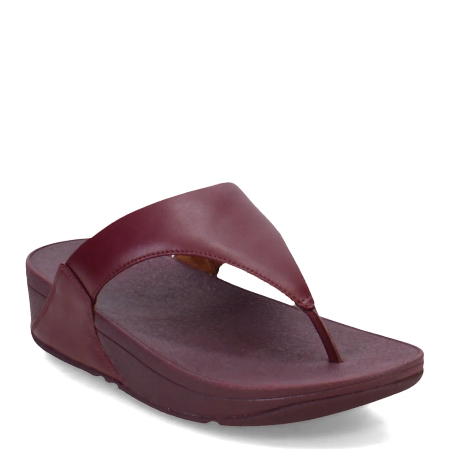Wedges*FitFlop Women's , Lulu Thong Sandal Mauve Wine