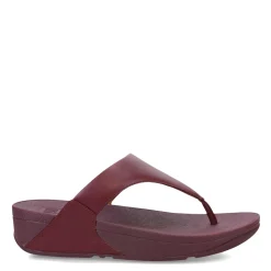 Wedges*FitFlop Women's , Lulu Thong Sandal Mauve Wine