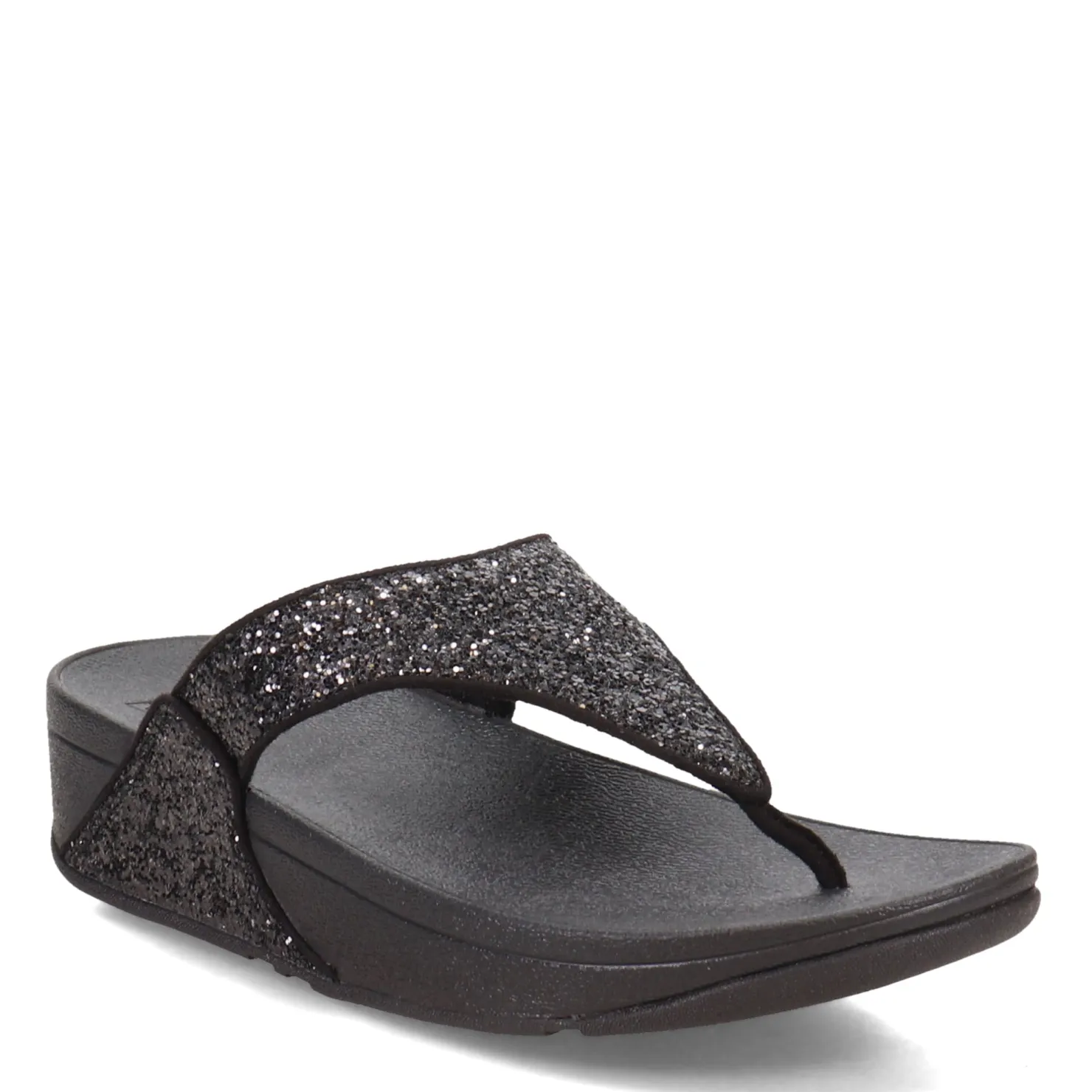 Wedges*FitFlop Women's , Lulu Thong Sandal Black
