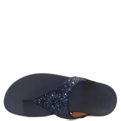 Wedges*FitFlop Women's , Lulu Thong Sandal Midnight Navy