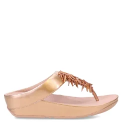 Women's , Rumba Beaded Metallic Toe-Post Sandal|FitFlop Clearance