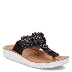 Footbed Sandals*Flexus Women's , Bayview Sandal Black