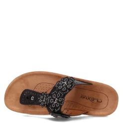 Footbed Sandals*Flexus Women's , Bayview Sandal Black