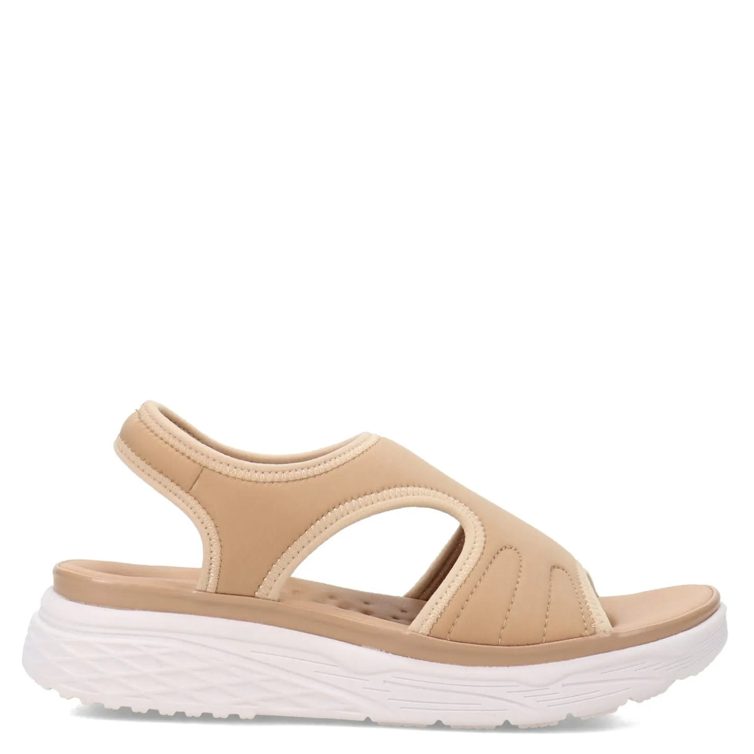 Wedges*Flexus Women's , Marshmello Sandal Beige