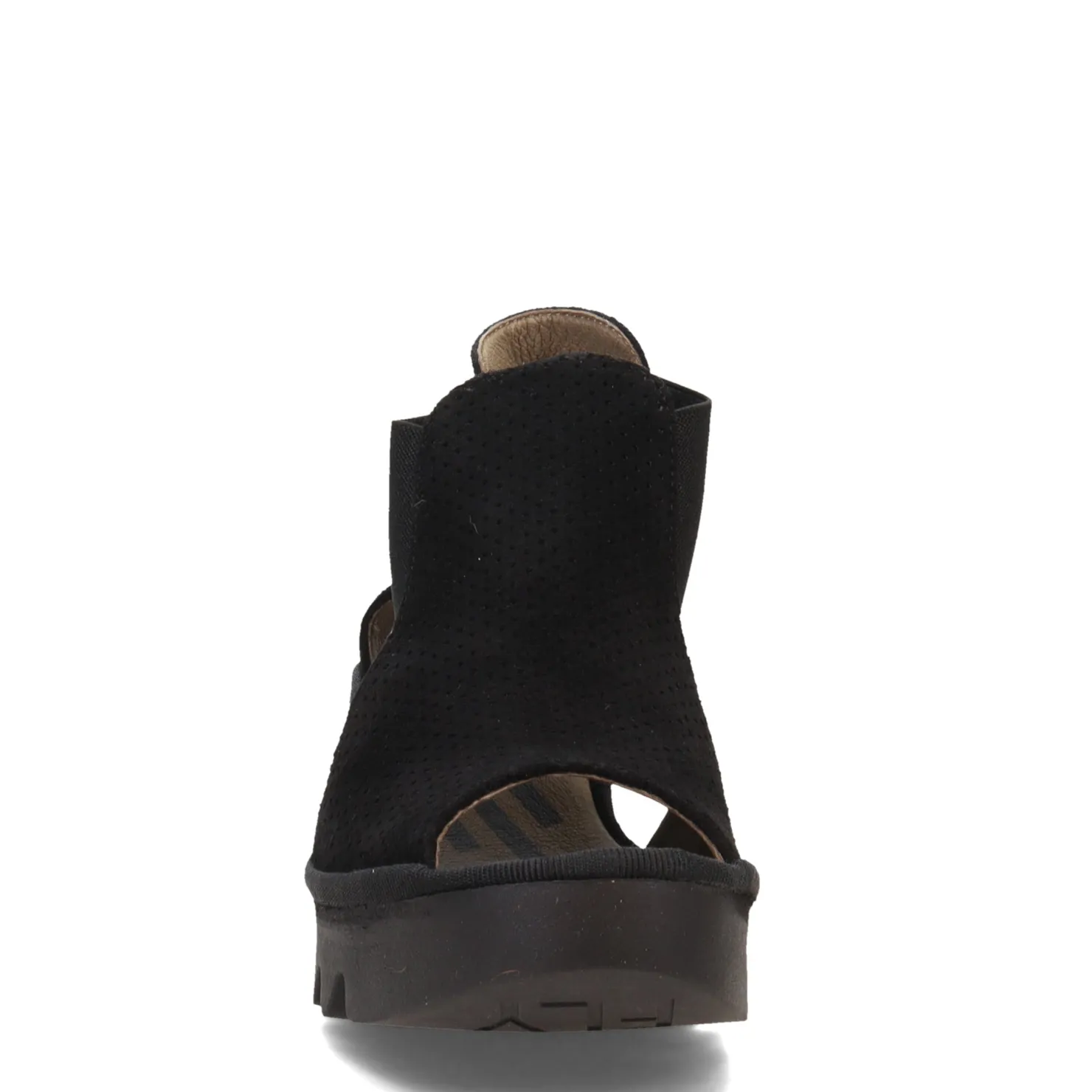 Wedges*Fly London Women's , Biga Sandal Black
