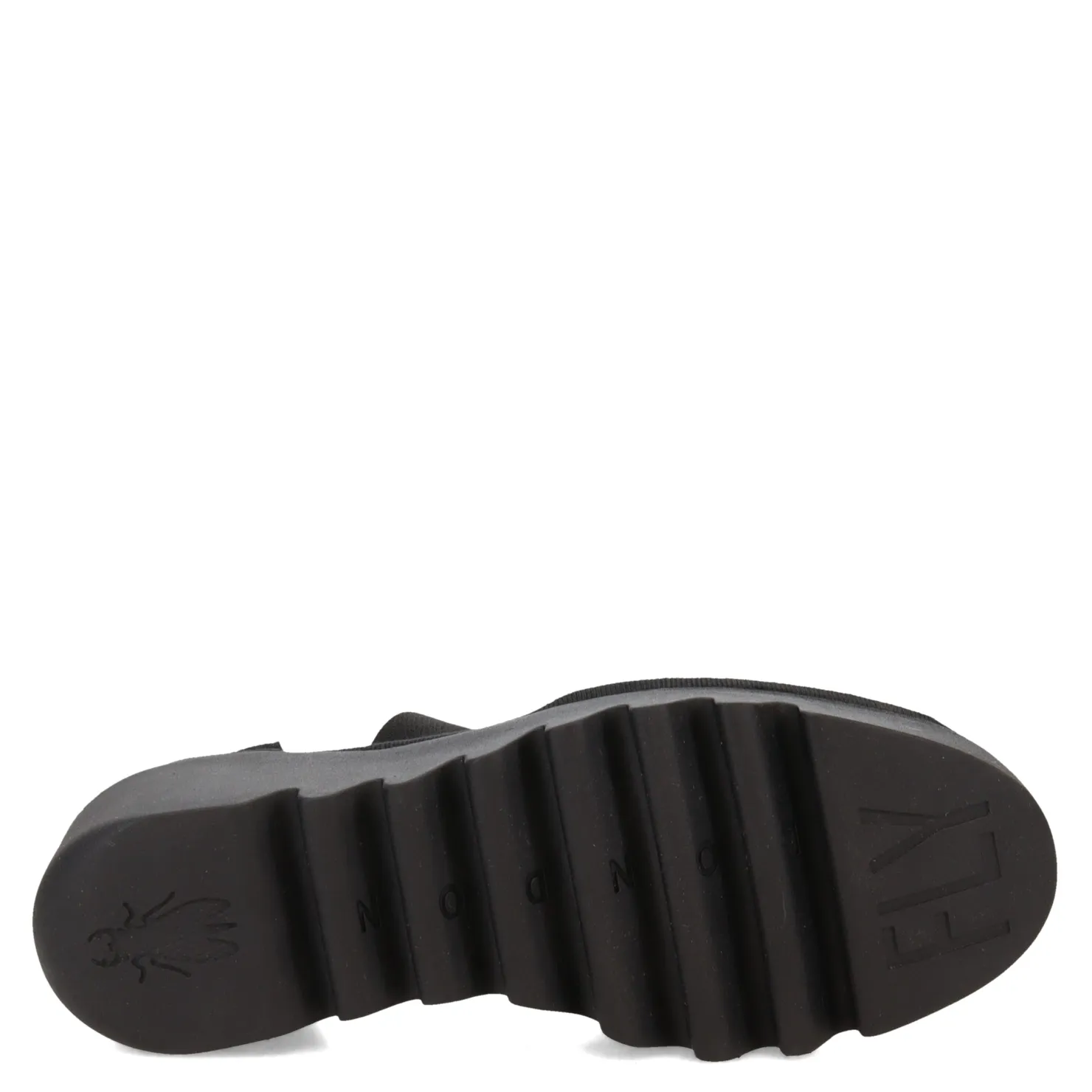 Wedges*Fly London Women's , Biga Sandal Black