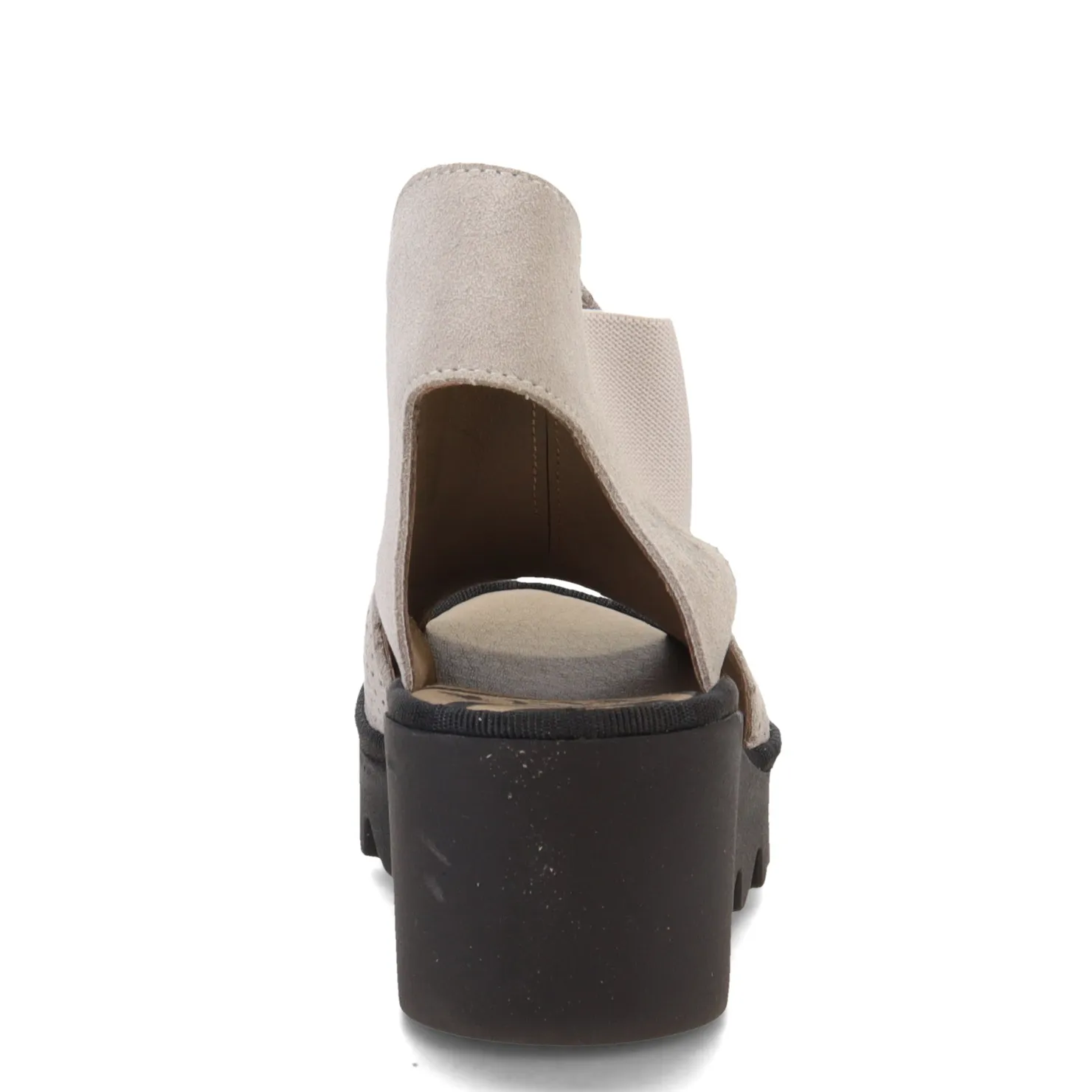 Wedges*Fly London Women's , Biga Sandal Grey