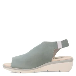 Wedges*Fly London Women's , Nily Sandal Pale Blue