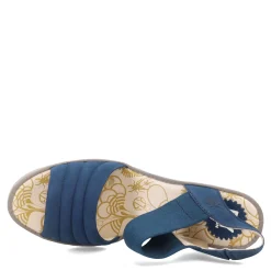 Wedges*Fly London Women's , Yiko Sandal Blue