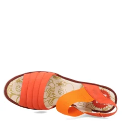 Wedges*Fly London Women's , Yiko Sandal Devil Red