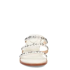 Heeled Sandals*Frye Women's , Estelle Studded Sandal White