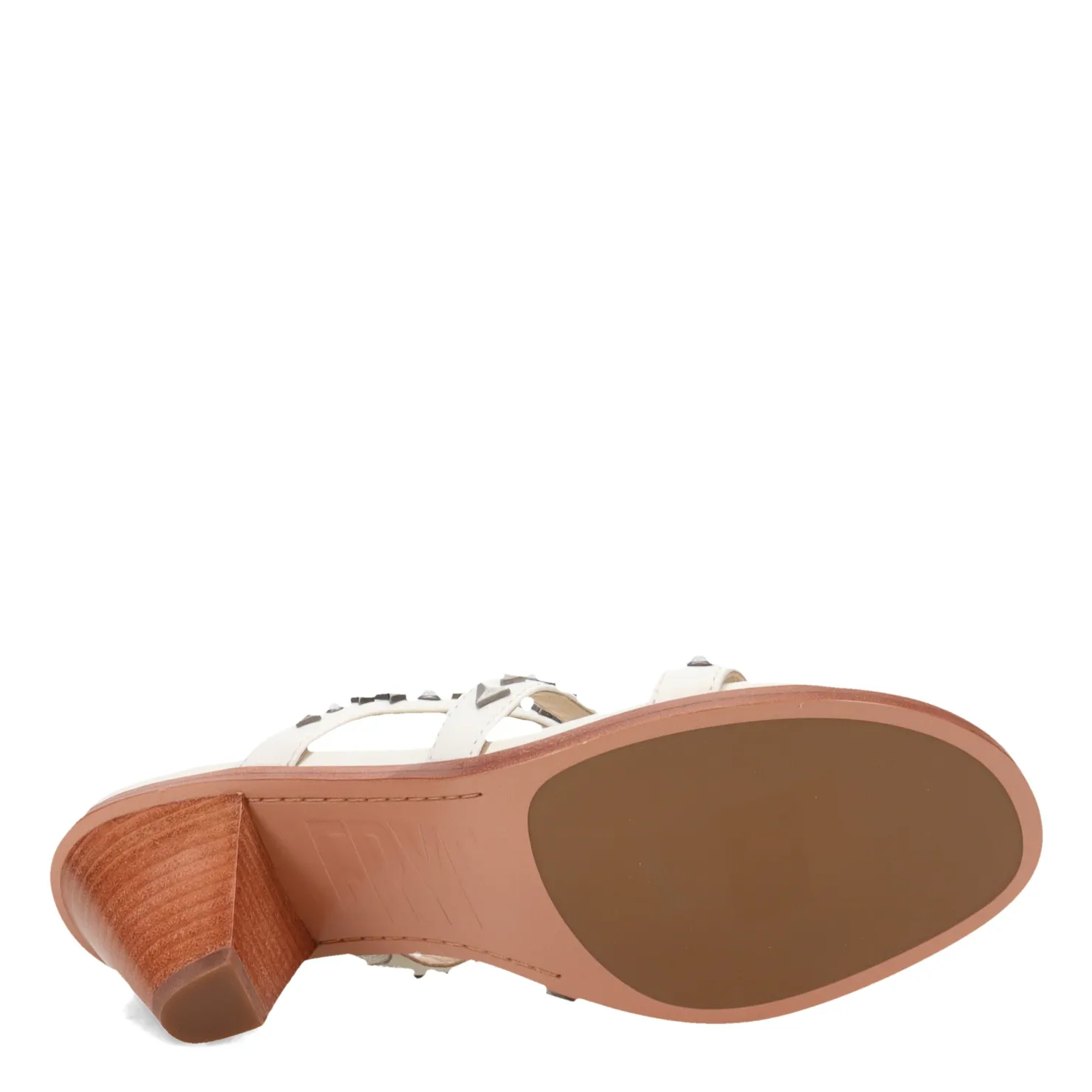Heeled Sandals*Frye Women's , Estelle Studded Sandal White