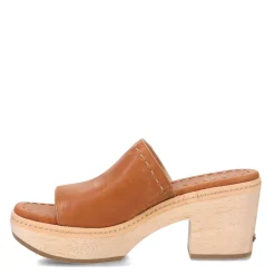 Heeled Sandals*Frye Women's , Hazel Slide Sandal Tan