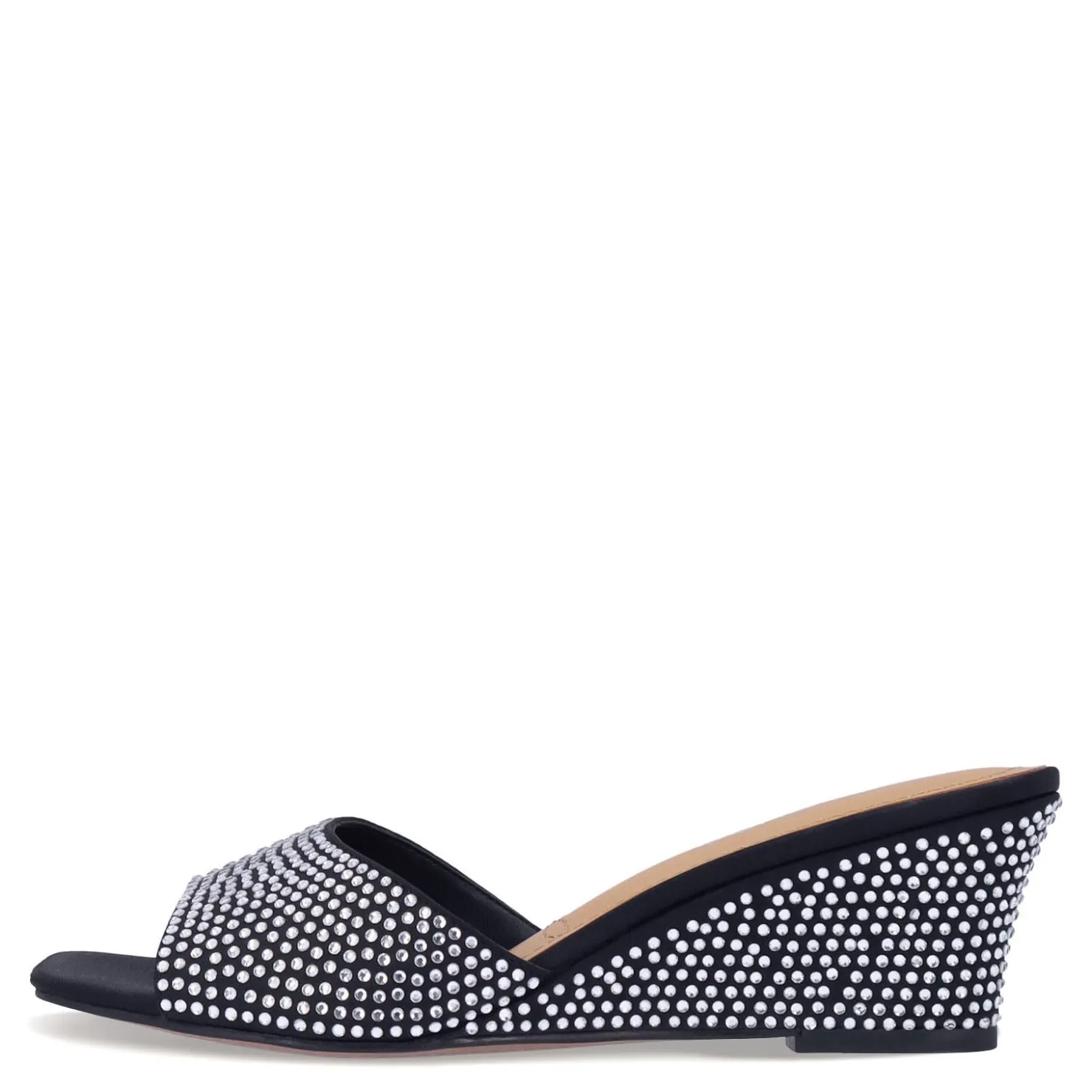 Wedges*J Renee Women's , Coralie Sandal Black