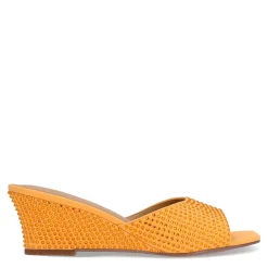 Wedges*J Renee Women's , Coralie Sandal Tangerine