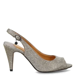 Heeled Sandals*J Renee Women's , Gervasi Sandal Pewter