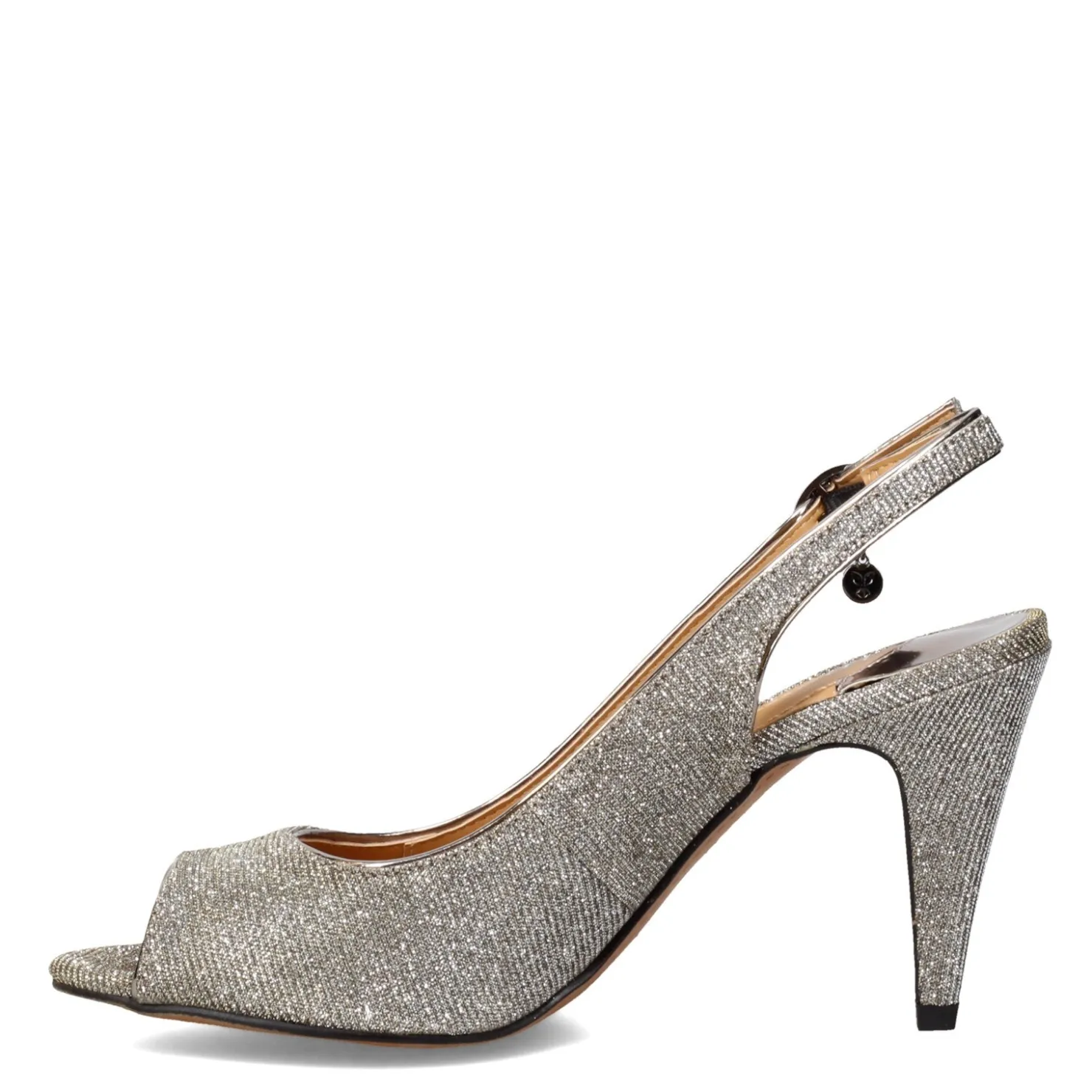 Heeled Sandals*J Renee Women's , Gervasi Sandal Pewter