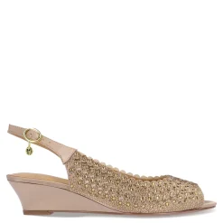 Wedges*J Renee Women's , Malorie Sandal Beige