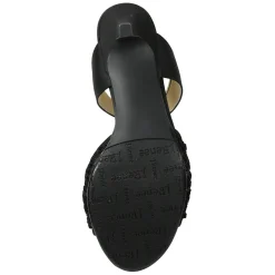 Heeled Sandals*J Renee Women's , Soncino Sandal Black Lace