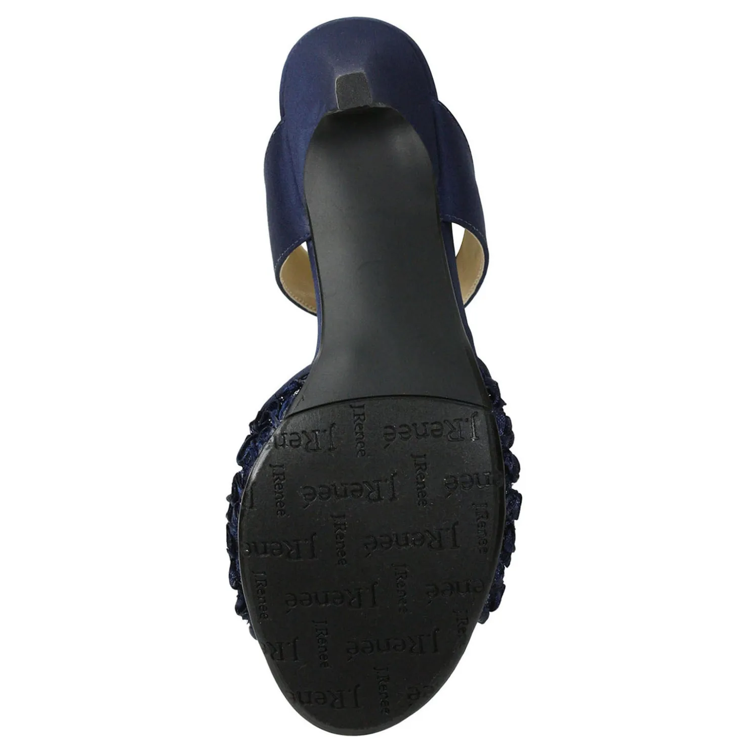 Heeled Sandals*J Renee Women's , Soncino Sandal Navy