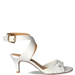 Heeled Sandals*J Renee Women's , Soncino Sandal White