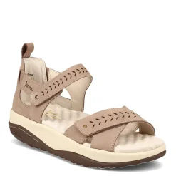 Wedges*Jambu Women's , Sedona Sandal Taupe