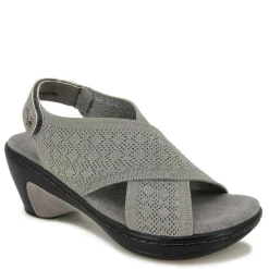 Wedges*JBU by Jambu Women's , Alyssa Sandal Grey