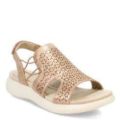 Footbed Sandals*JBU by Jambu Women's , Francis Sandal Light Tan
