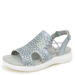 Footbed Sandals*JBU by Jambu Women's , Francis Sandal Sky Blue