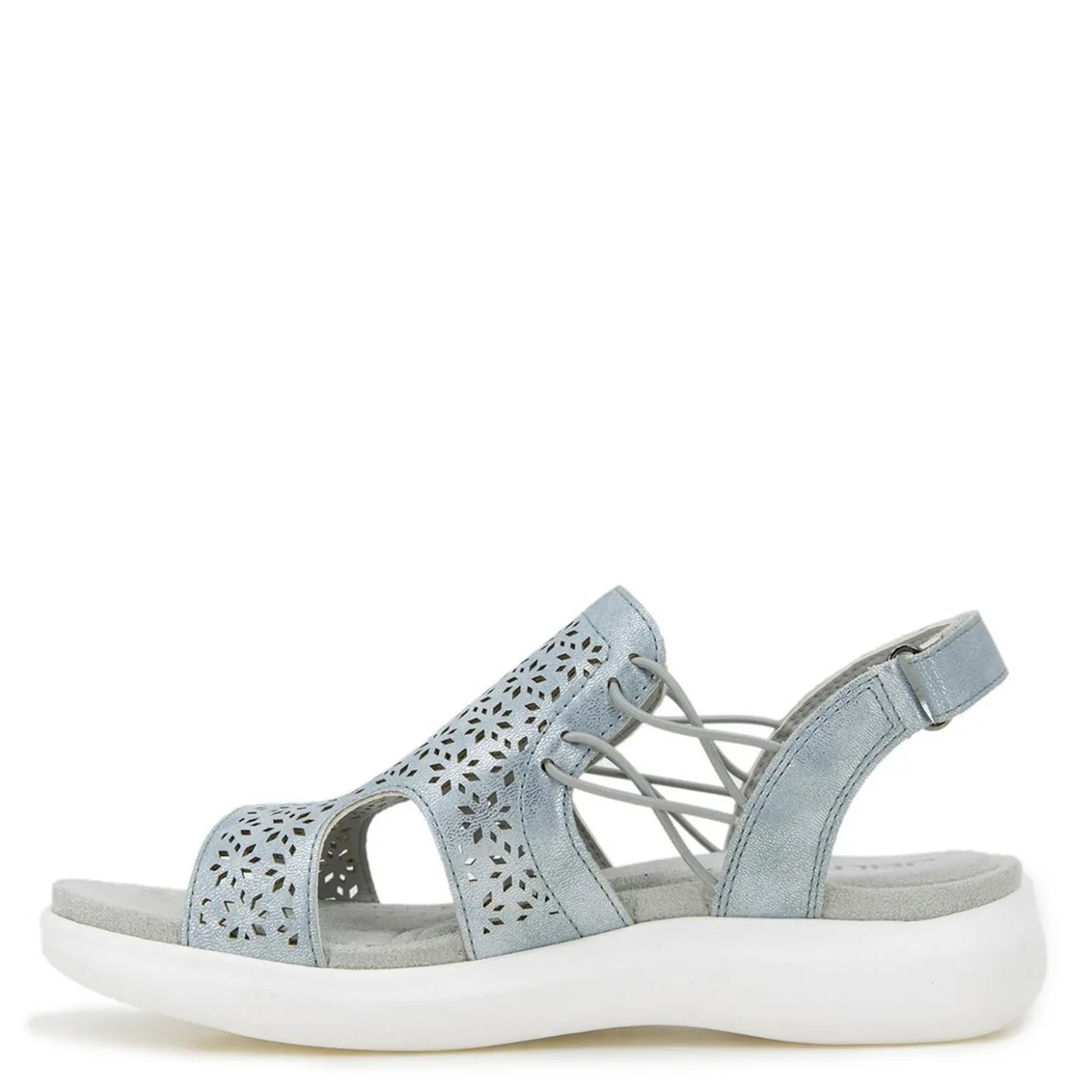 Footbed Sandals*JBU by Jambu Women's , Francis Sandal Sky Blue
